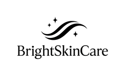 Logo blanc noir luxe ‘BrightSkinCare’